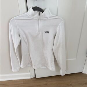 The North Face White Fleece Pullover